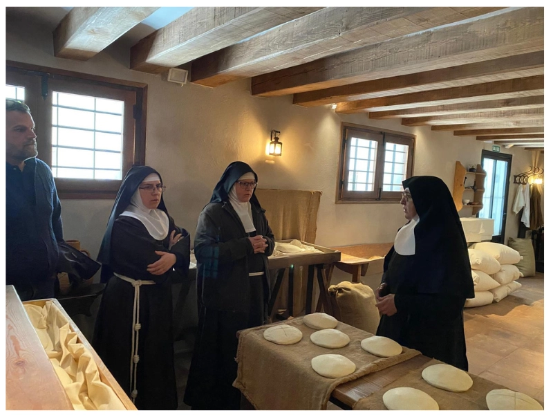 Visita de la Madre Superiora del Convento Santa Clara de La Laguna