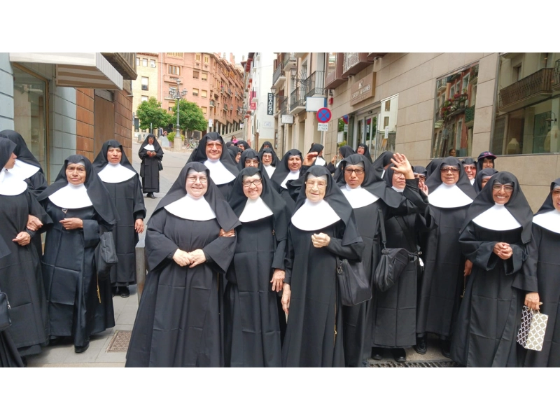 Las Hermanitas de Bolivia, Cuba, El Salvador, Guatemala, México, Perú, Puerto Rico y República Dominicana visitan la Casa Museo