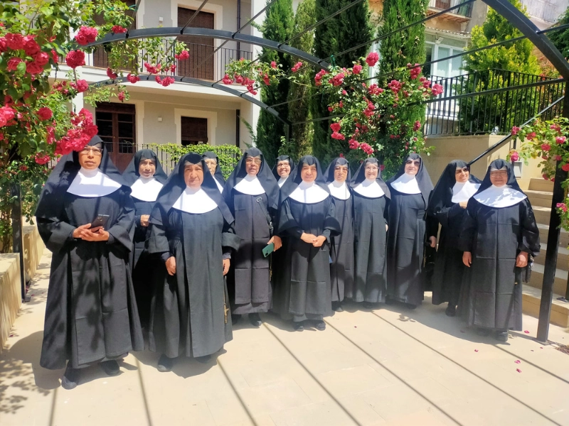 Las Hermanitas de Bolivia, Cuba, El Salvador, Guatemala, México, Perú, Puerto Rico y República Dominicana visitan la Casa Museo