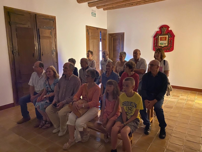 Residenti del Centro Storico visitano la Casa Museo durante le feste del quartiere in onore di San Pietro