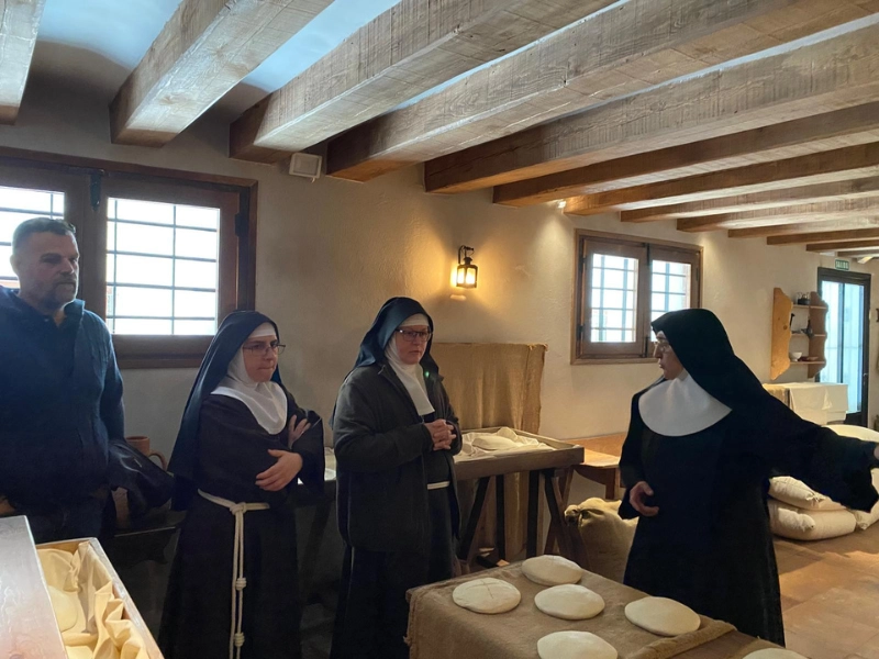 Visit of the Mother Superior of the Santa Clara Convent in La Laguna